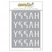 Honey Bee Stamps - Happy Happy Happy A2 Cover Plate Honey Cuts